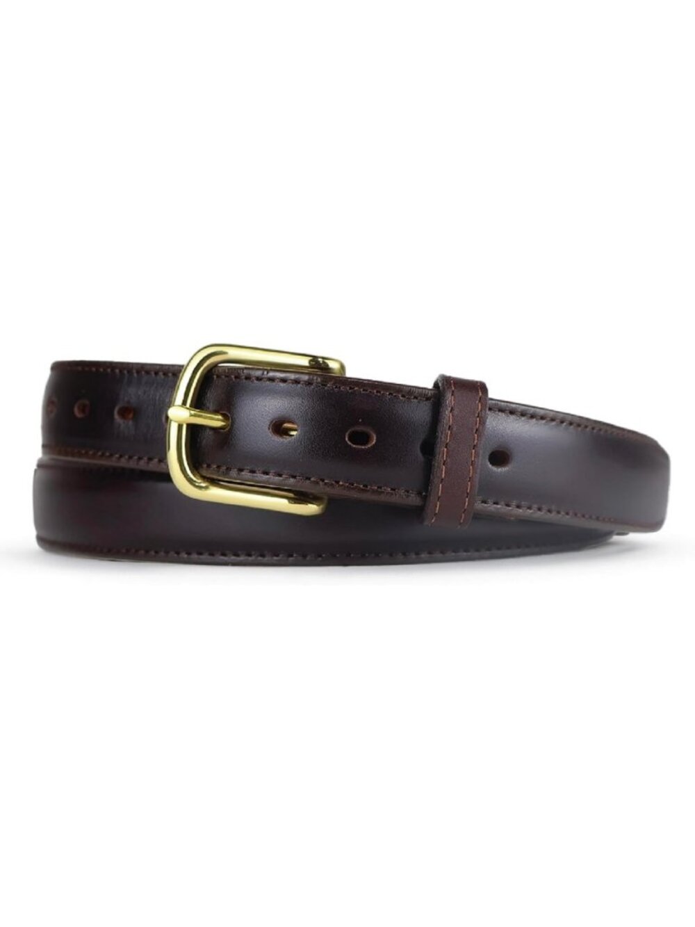 Premium Full Grain Leather Dress Belt - 1.25" Wide Steel Core Holster CCW